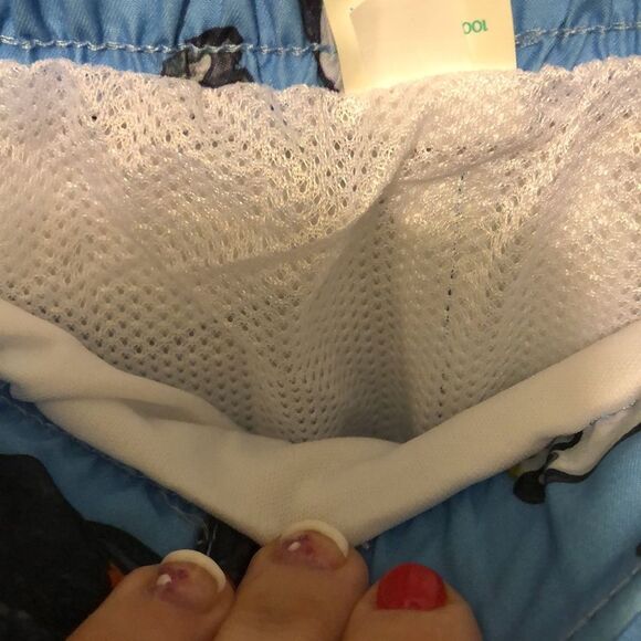 Oasis size large 14/16 swim shorts and rash guard NWT - Picture 5 of 7